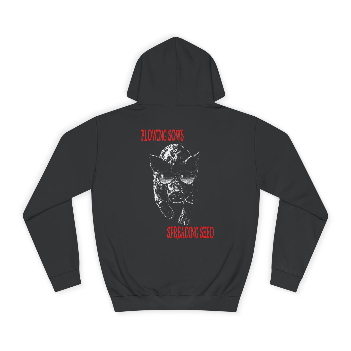 Unisex College Hoodie with Edgy Design - Perfect for Students, Unique Gift for Graduates, Casual Wear, College Spirit, Streetwear