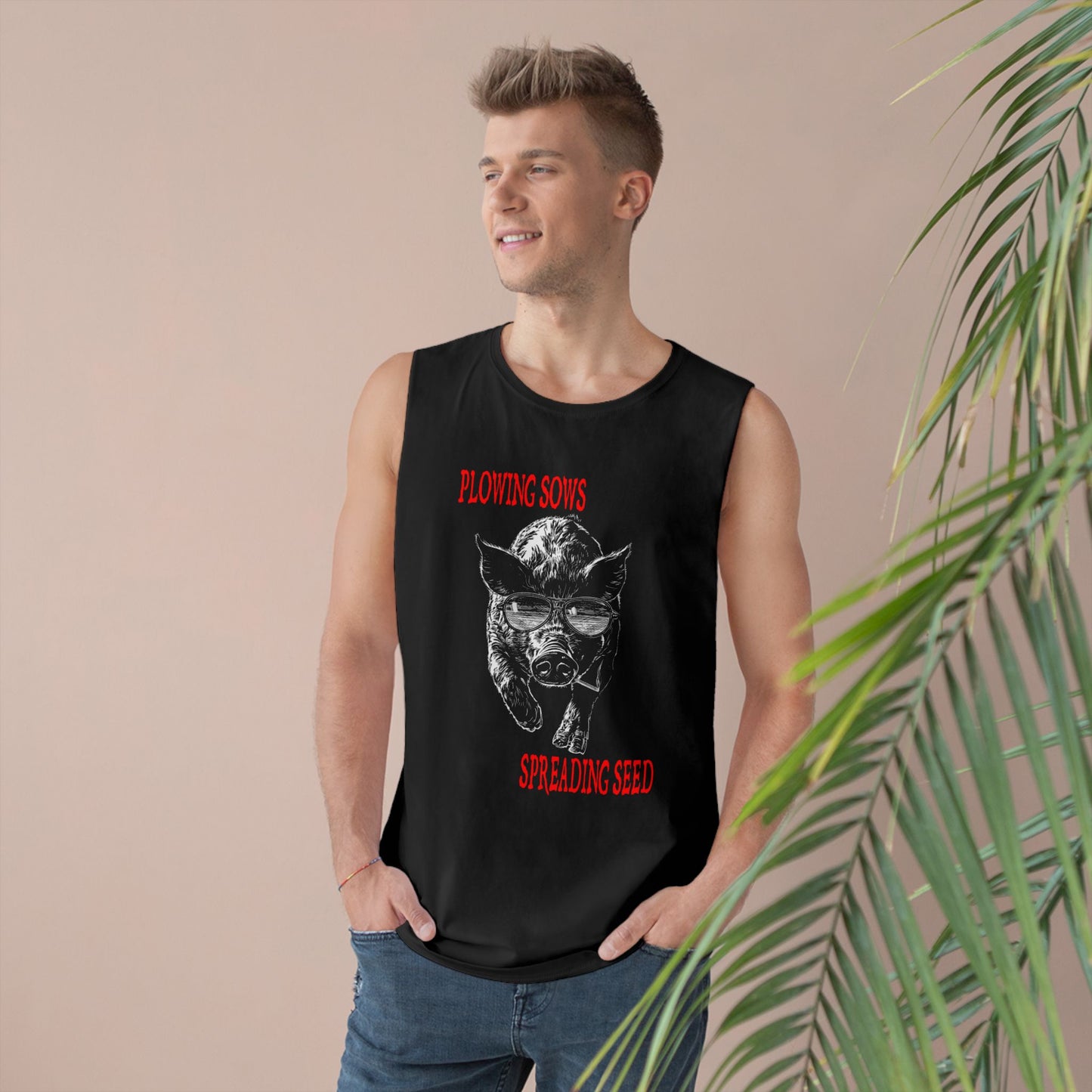 Unisex Barnard Tank Top - Unique Farm-Inspired Design, Perfect for Casual Outings, Festivals, BBQs, Gifts for Friends