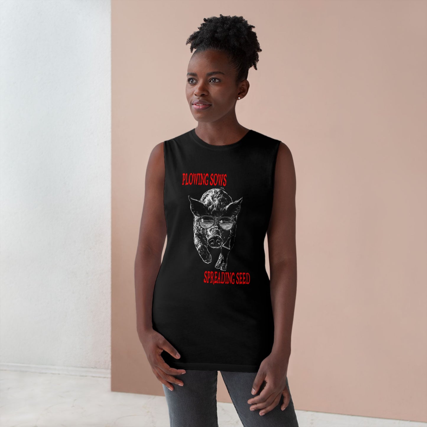 Unisex Barnard Tank Top - Unique Farm-Inspired Design, Perfect for Casual Outings, Festivals, BBQs, Gifts for Friends